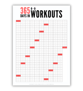 365 DAYS IN WORKOUTS