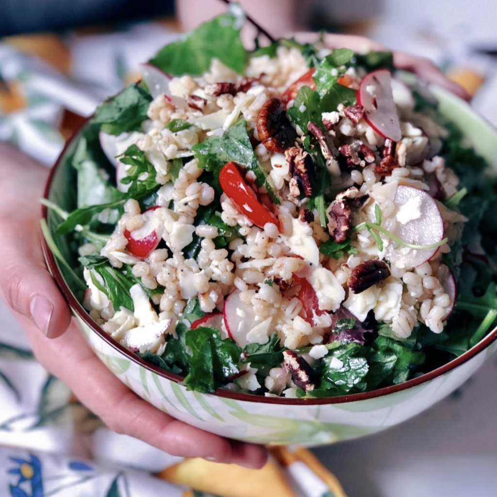 farro herb salad