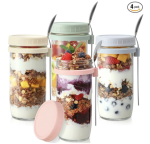 meal prep overnight oats containers